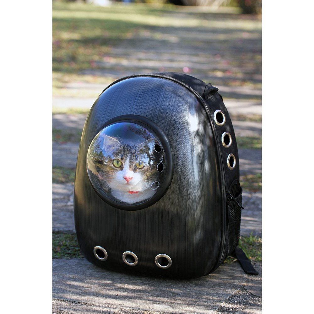 Mochila espacial de Transporte para Gatos EloImports Pet - Imagem 9